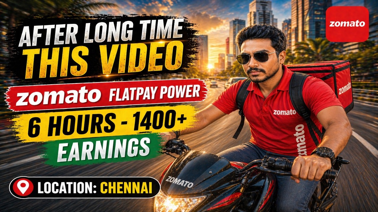 Zomato Delivery in tamil Earnings with proof 2026 | Part Time|| #zomato #fooddelivery|@VlogsTN91