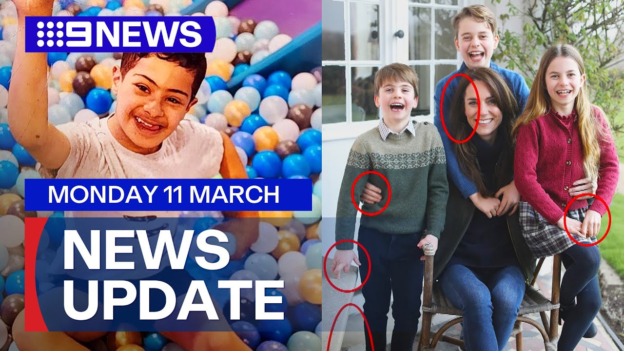 Search for missing boy continues; Royal photo controversy | 9 News Australia