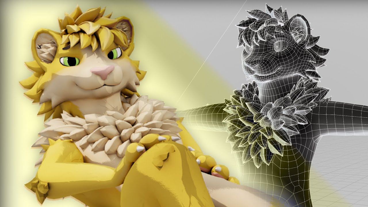 Dustuu - VRChat Custom Model Timelapse