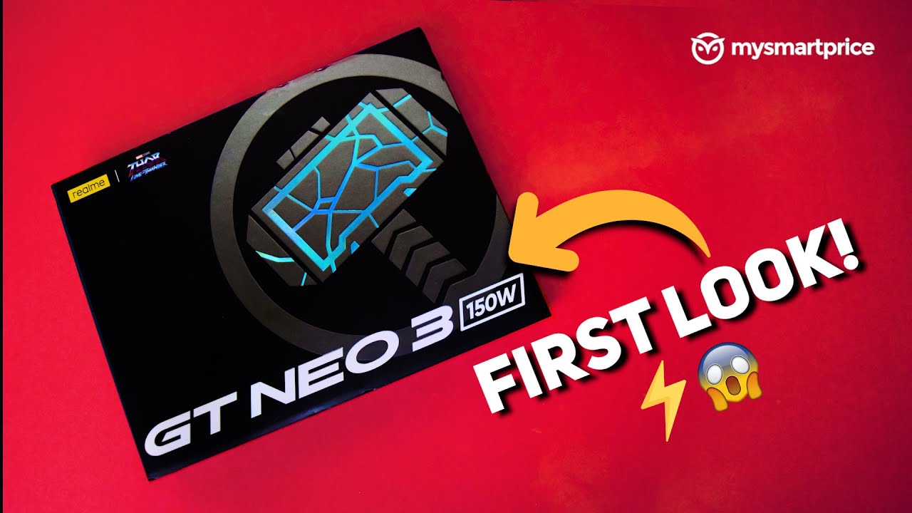 Realme GT Neo 3 Thor Love & Thunder Edition First Look: Goodies Se Bhara Package, Phone Bilkul Same