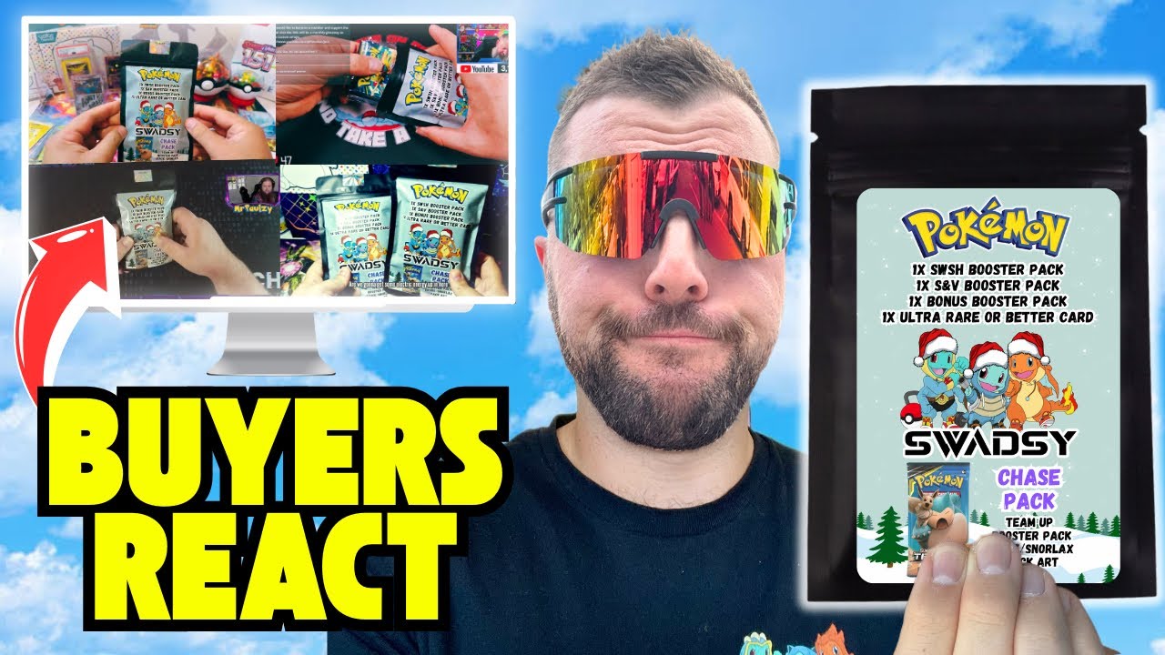 The EXCITEMENT and EPIC Reactions from Pokemon Mystery Pack Buyers!