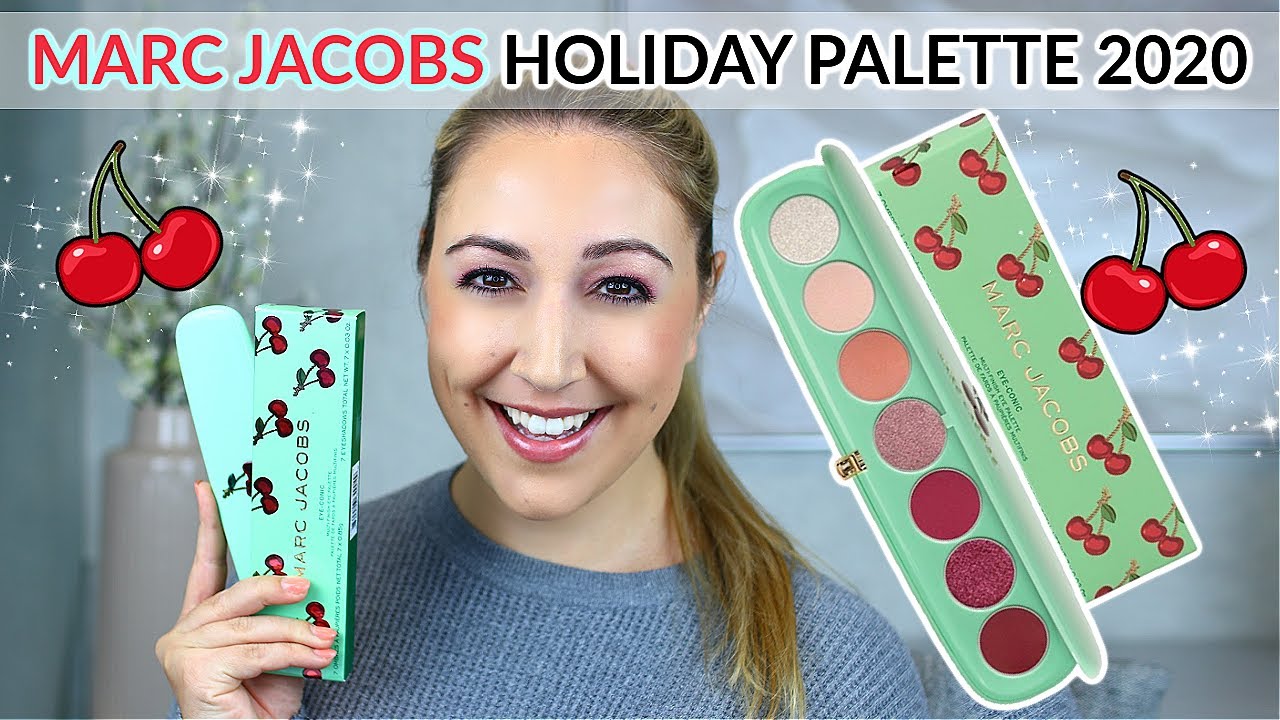 NEW MARC JACOBS CHERRIFIC EYE-CONIC MULTI-FINISH PALETTE *Holiday 2020* Very Merry Cherry Edition