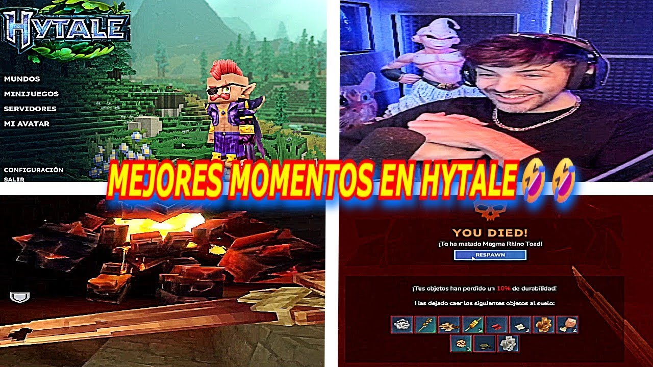 EL PRIMER DIA DE NEXXUZ Y LOS ARKEANOS EN HYTALE 🤣😨 * MEJORES MOMENTOS *