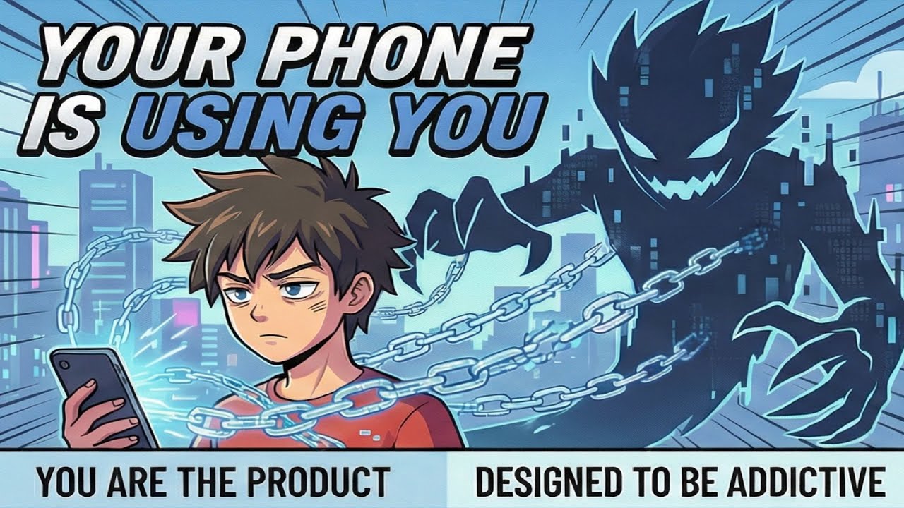 Your phone is using you - How attention is harvested, sold and stolen