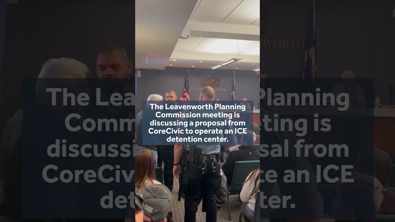 Tensions high as Leavenworth officials talk ICE detention center