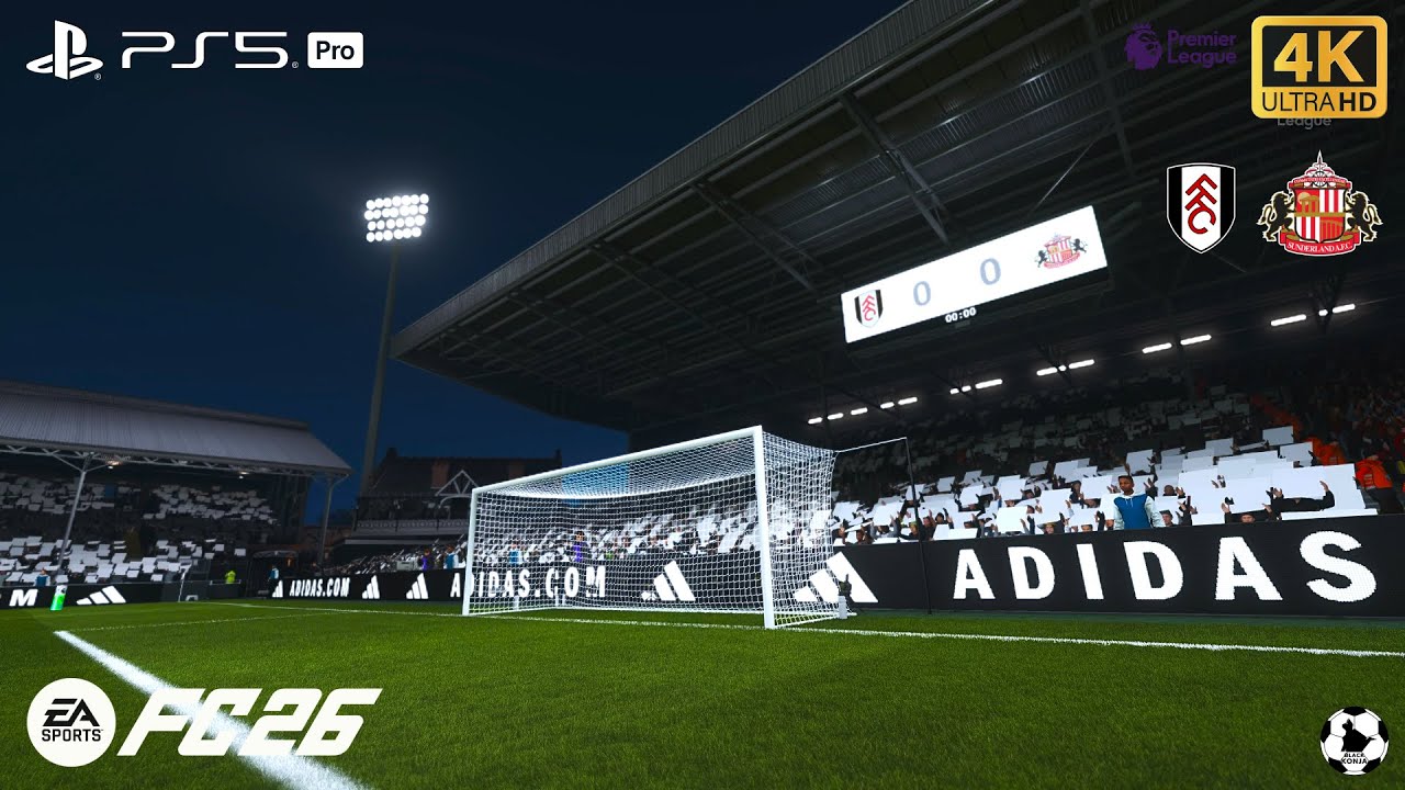 EA SPORTS FC 26 | Фулхэм против Сандерленда | ГЕЙМПЛЕЙ 4K PS5 PRO