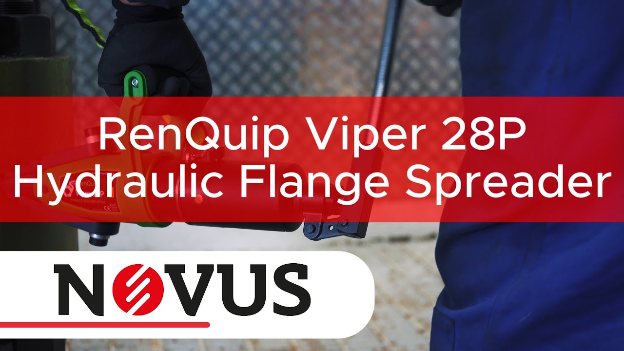 RenQuip Viper 28P - Hydraulische Flenzenspreider