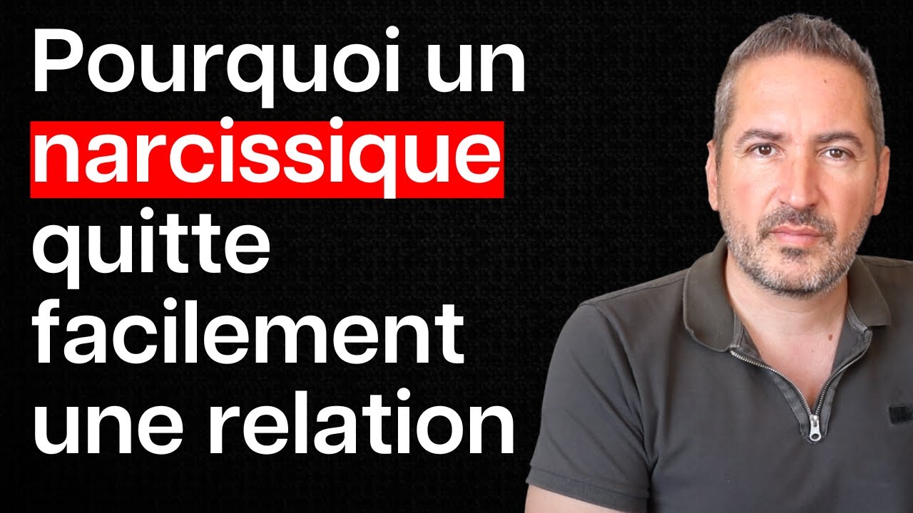 Pourquoi un Pervers narcissique quitte facilement une relation