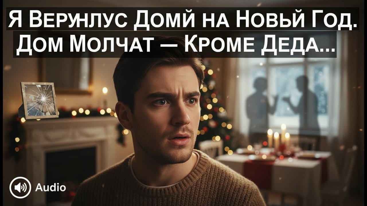 Я вернулся домой на Новый год. Дом молчал — кроме деда...