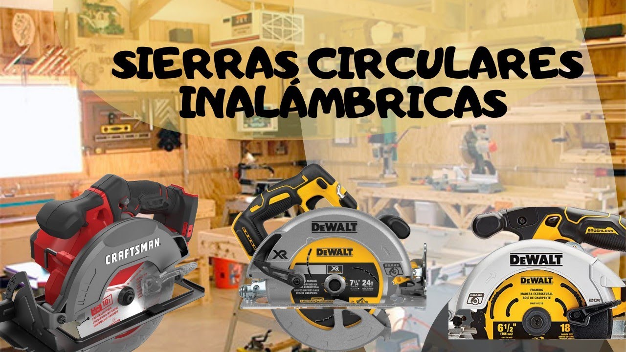 Sierras circulares DEWALT (algunos modelos)