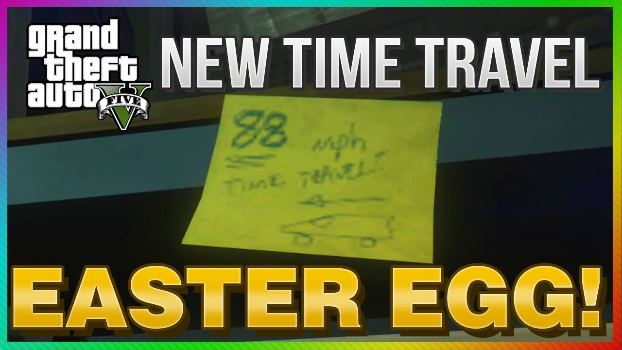 GTA 5 Next Gen Easter Eggs - BACK TO THE FUTURE Easter Egg! TIME TRAVEL in GTA 5?!