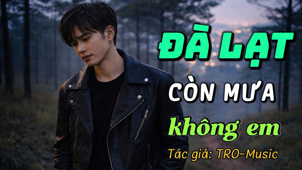 ĐÀ LẠT CÒN MƯA KHÔNG EM - Lyrics - Chưa giọng ca nào mà hát buồn đến thế Về Thành Phố Mộng Mơ 🌧️