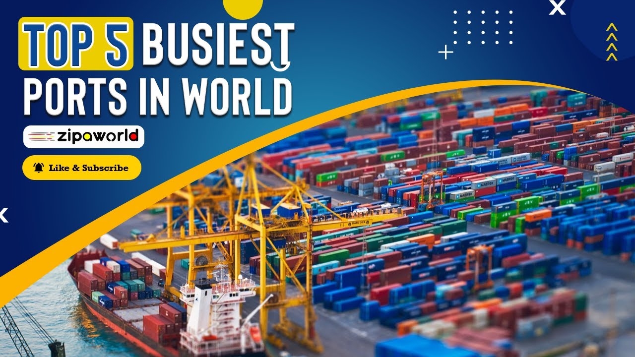 Top 5 Busiest Ports in The World :: China's Shanghai Port Overtakes Singapore Port in #1 Spot