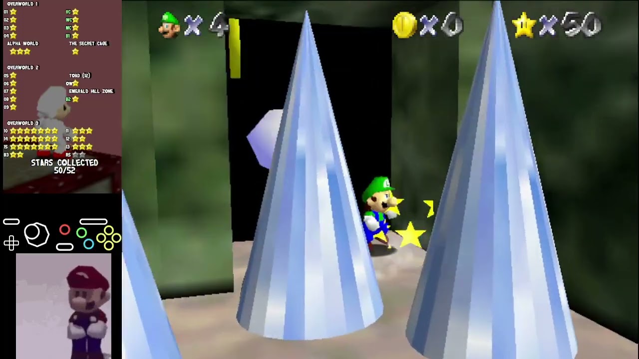 SM64 Luigi's Ghostly Adventure - Abandoned Railway Shack