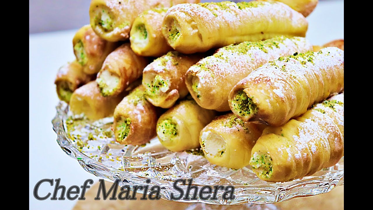 Afghan cream roll recipe -Cream horn-Cream rolls- Afghani cream roll-Eid recipe-Afghan recipes