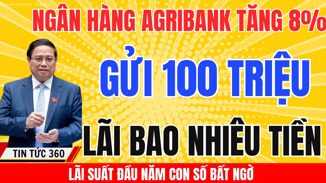 Lãi Suất Vàng 100 Triệu Ở Agribank Bao Nhiêu Mỗi Tháng?