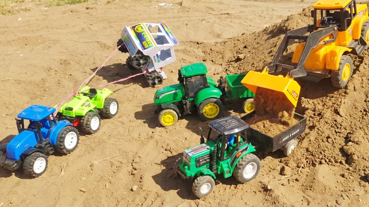 🚜 Tata Truck Palti Kha Gaya 😱 | Mahindra Tractor Aur JCB Ka Bada Accident