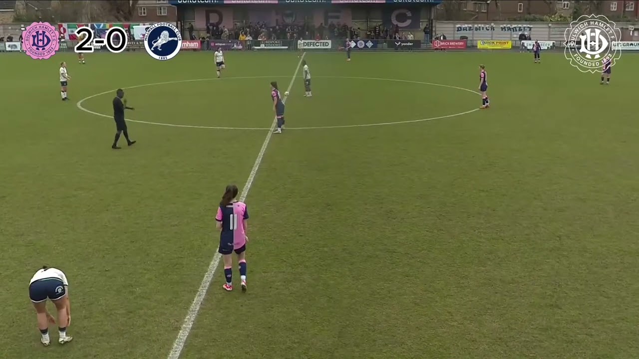 HIGHLIGHTS | Dulwich Hamlet 4 - 0 Millwall Lionesses | 18/1/26