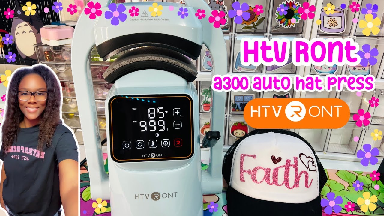 NEW HTV RONT A300 AUTO HEAT PRESS | UNBOXING & REVIEW | FIRST IMPRESSION |2025