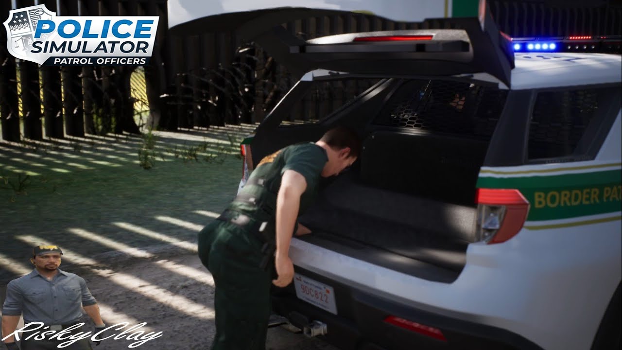BPV ON THE BORDER-Police Simulator Patrol Officer S5 Ep#226. Shots fired, Working the Wall, & Tower!