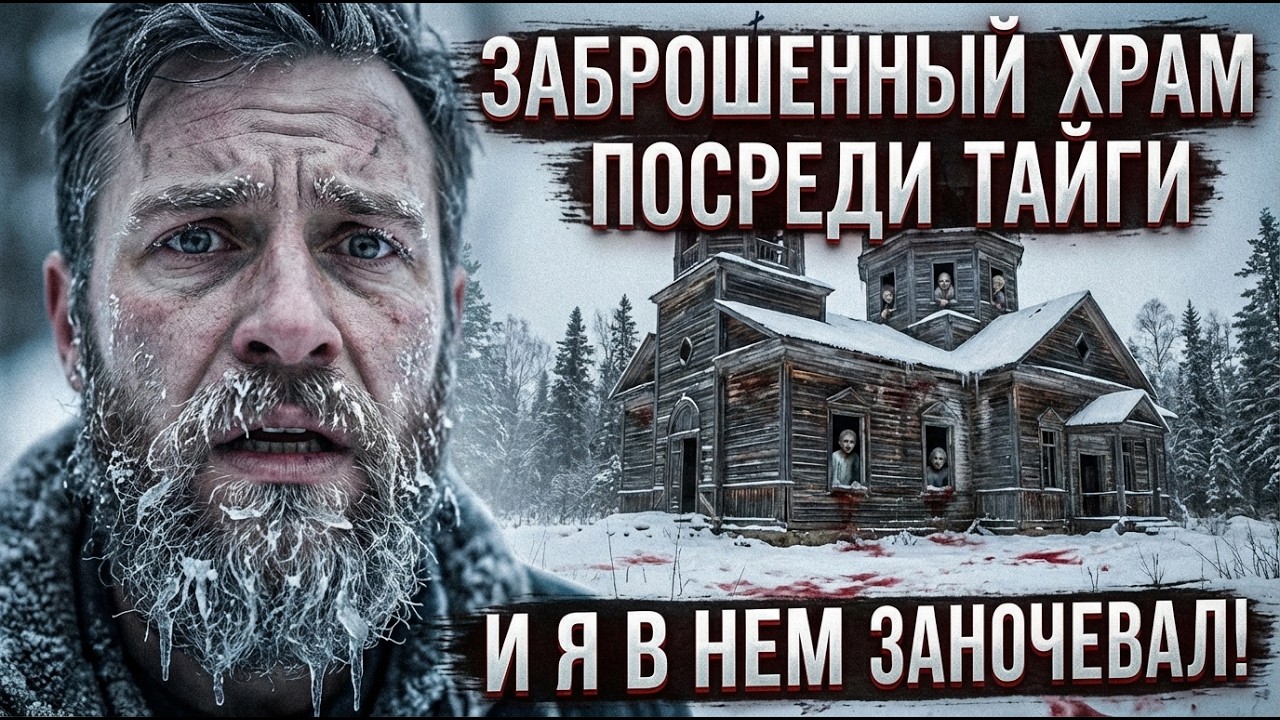 Страшные истории на ночь  Я НАШЁЛ ХРАМ ПОСРЕДИ ЗАМЁРЗЖЕЙ ТАЙГИ Ужасы Мистика Мистические рассказы