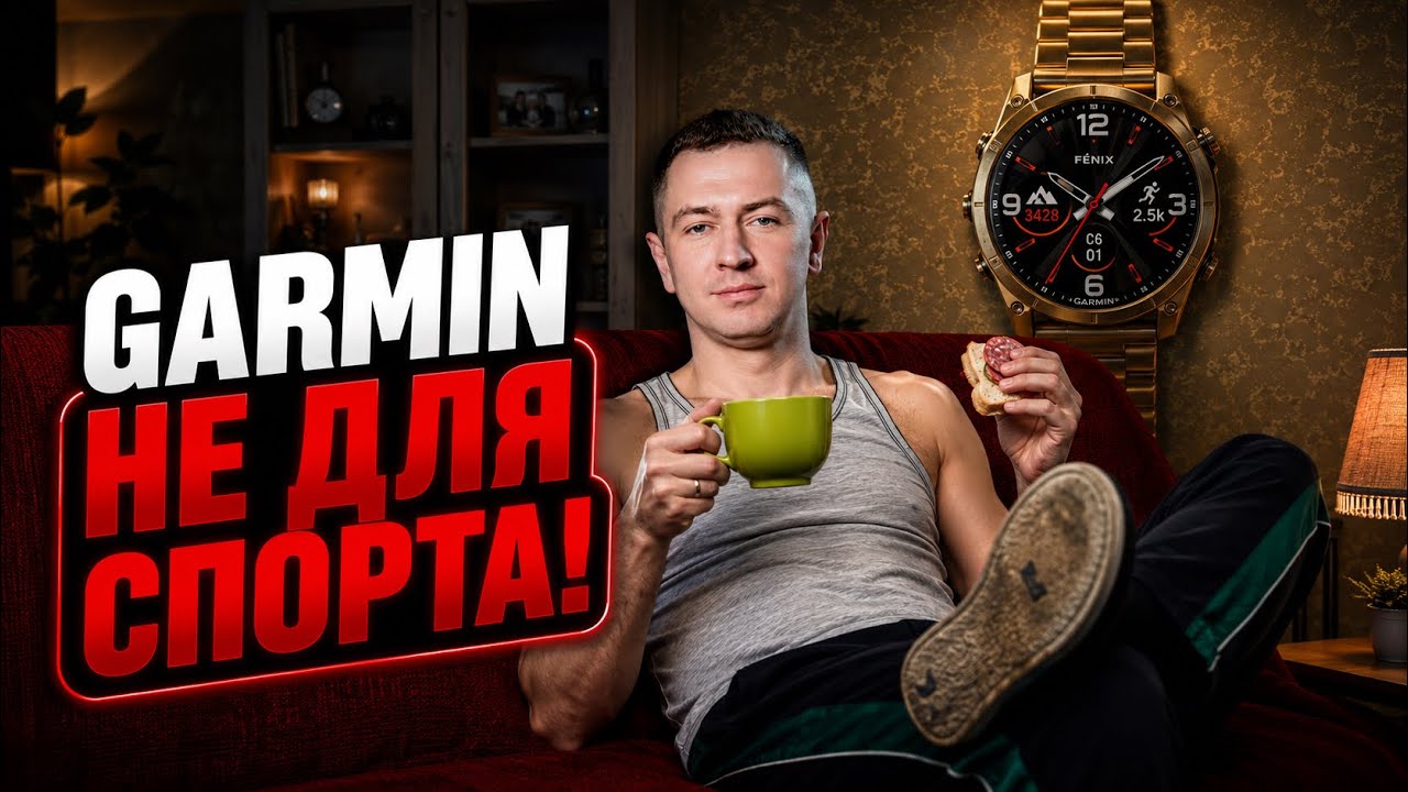 Зачем носить Garmin если не занимаешься спортом