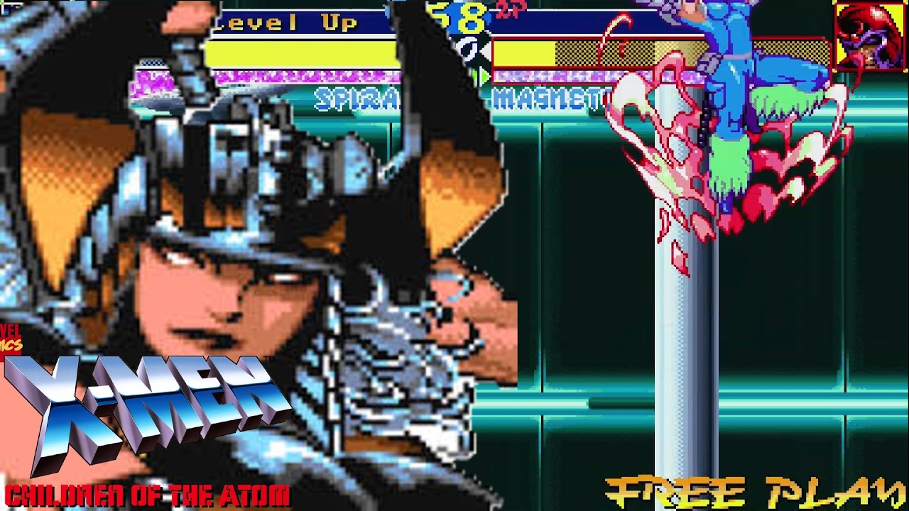 X-Men Children Of The Atom Spiral Modo Arcade