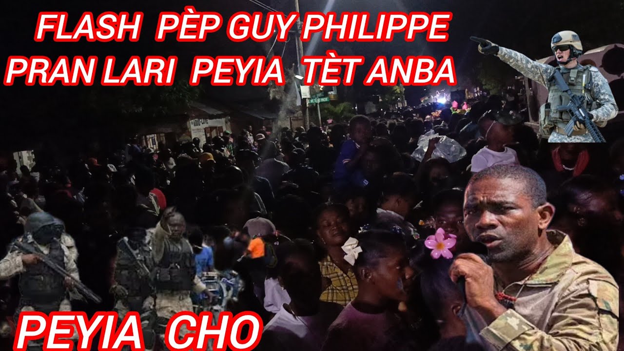 GUY PHILIPPE BON SOUYO ME PÈP LA PRAN LARI BAL AP CHANTE🙆🙆