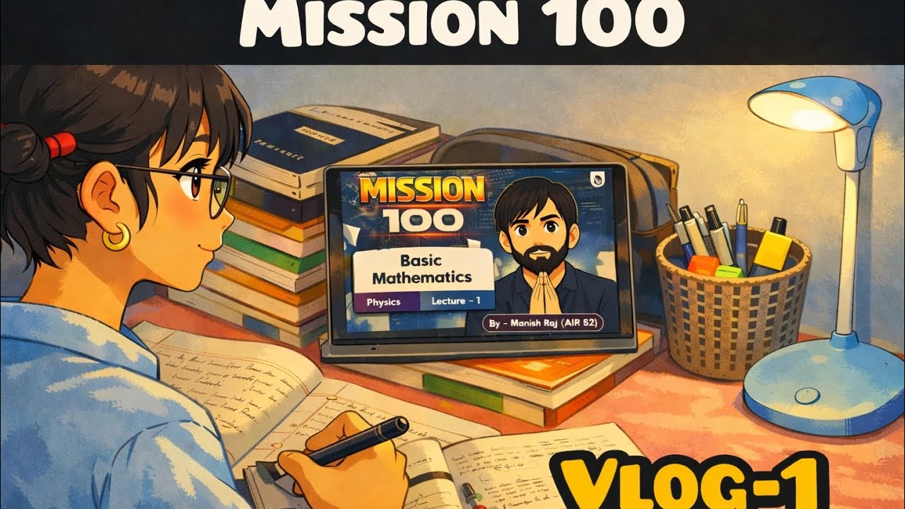 “Day 1 of Mission 100 💪Small steps, big dreams.NEET 2026 Aspirant | Vlog-1”