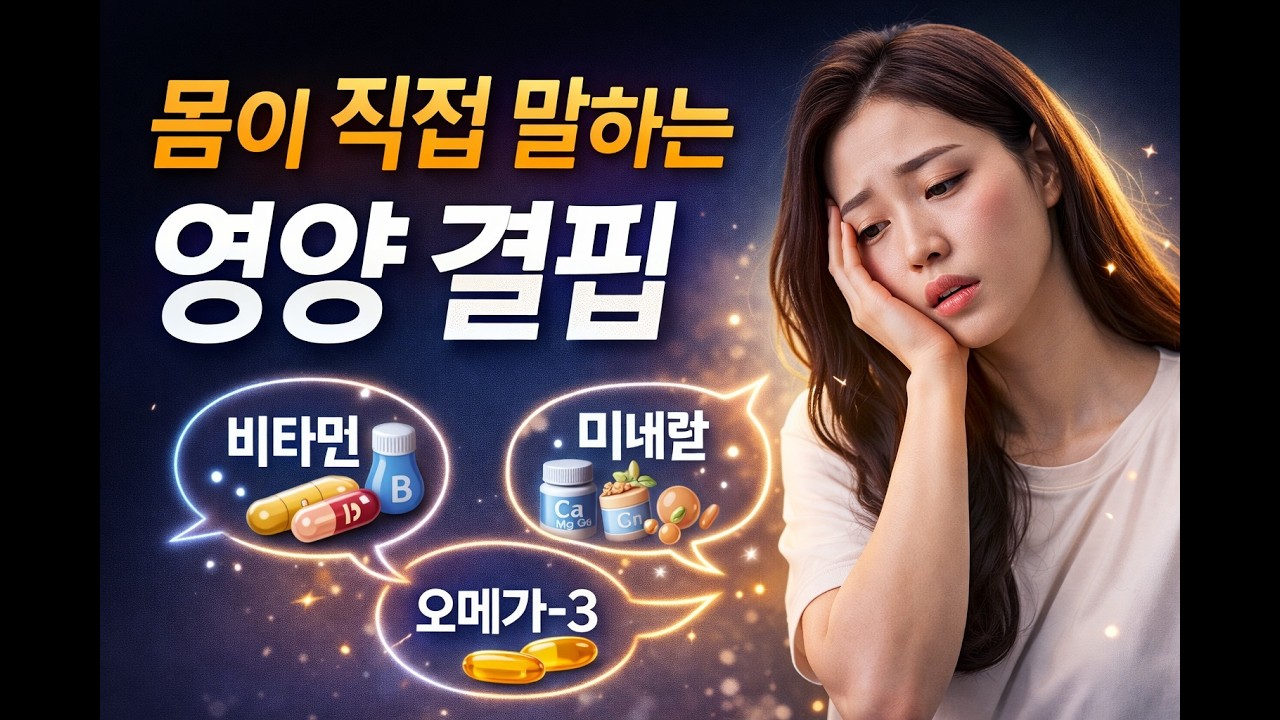 이 영양소, 몸은 못 만듭니다(#필수영양소#몸에서생성안되는영양소#영양결핍#건강상식#중년건강#시니어건강)