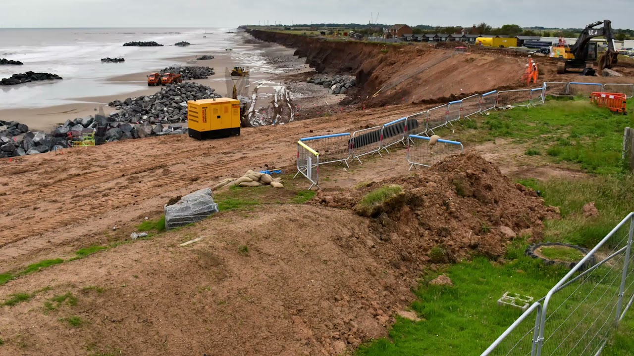 South Withernsea Coastal Defence Scheme - Time-Lapse Footage