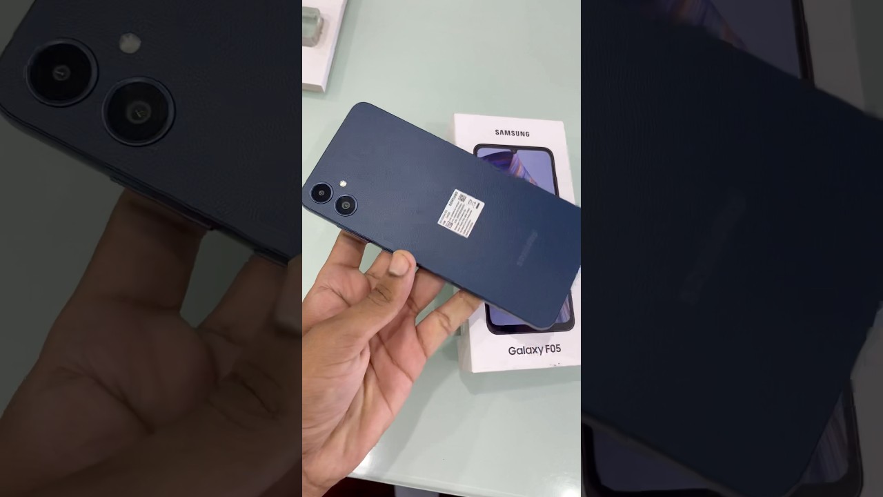 Unboxing of Samsung F05 | #youtubeshorts #samsung #shorts