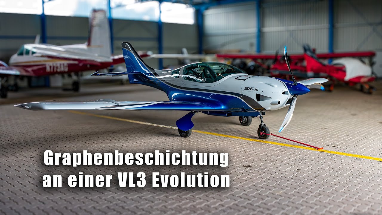 Flugzeugaufbereitung & Beschichtung | VL3 Evolution | Flugplatz Magdeburg