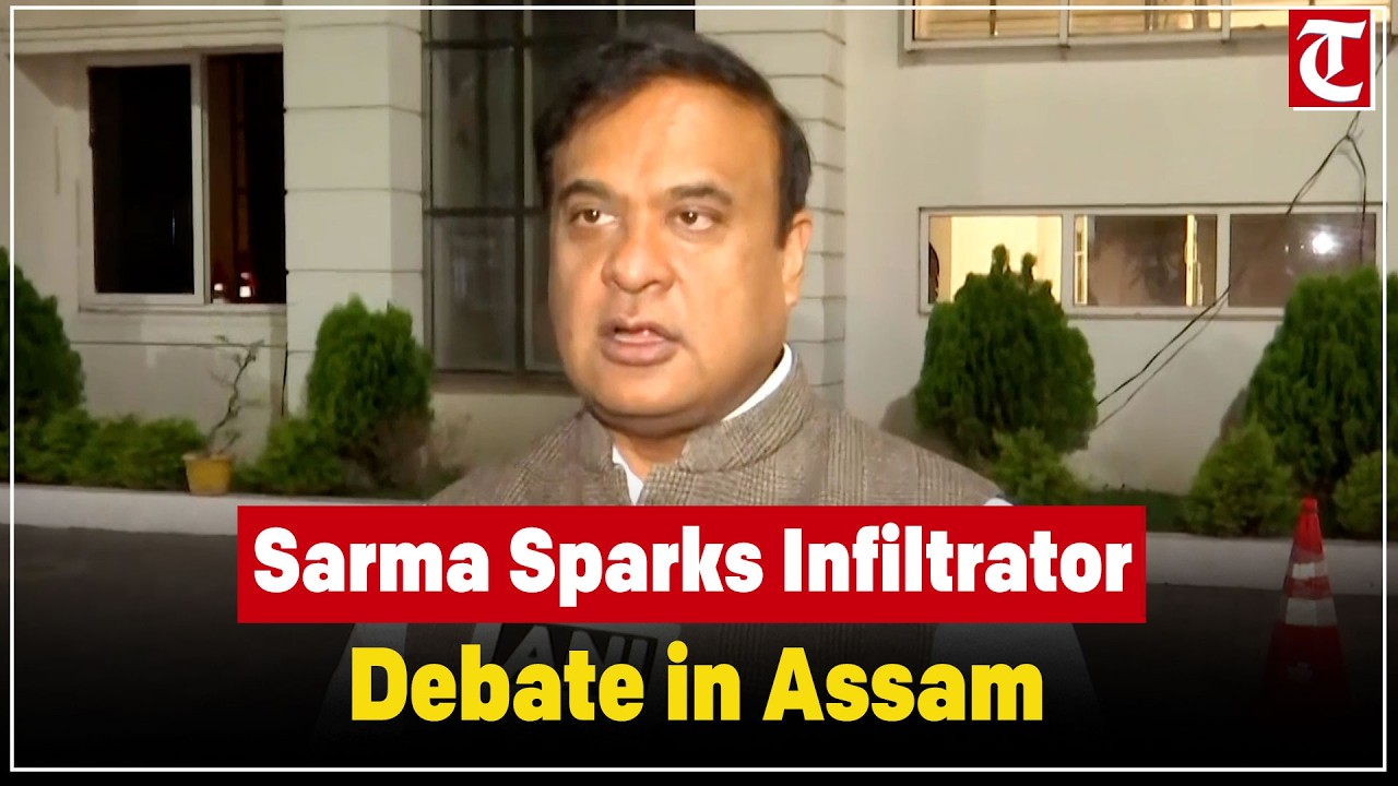 Himanta Biswa Sarma targets &ldquo;infiltrators&rdquo; as key issue in Assam Elections 2026 debate