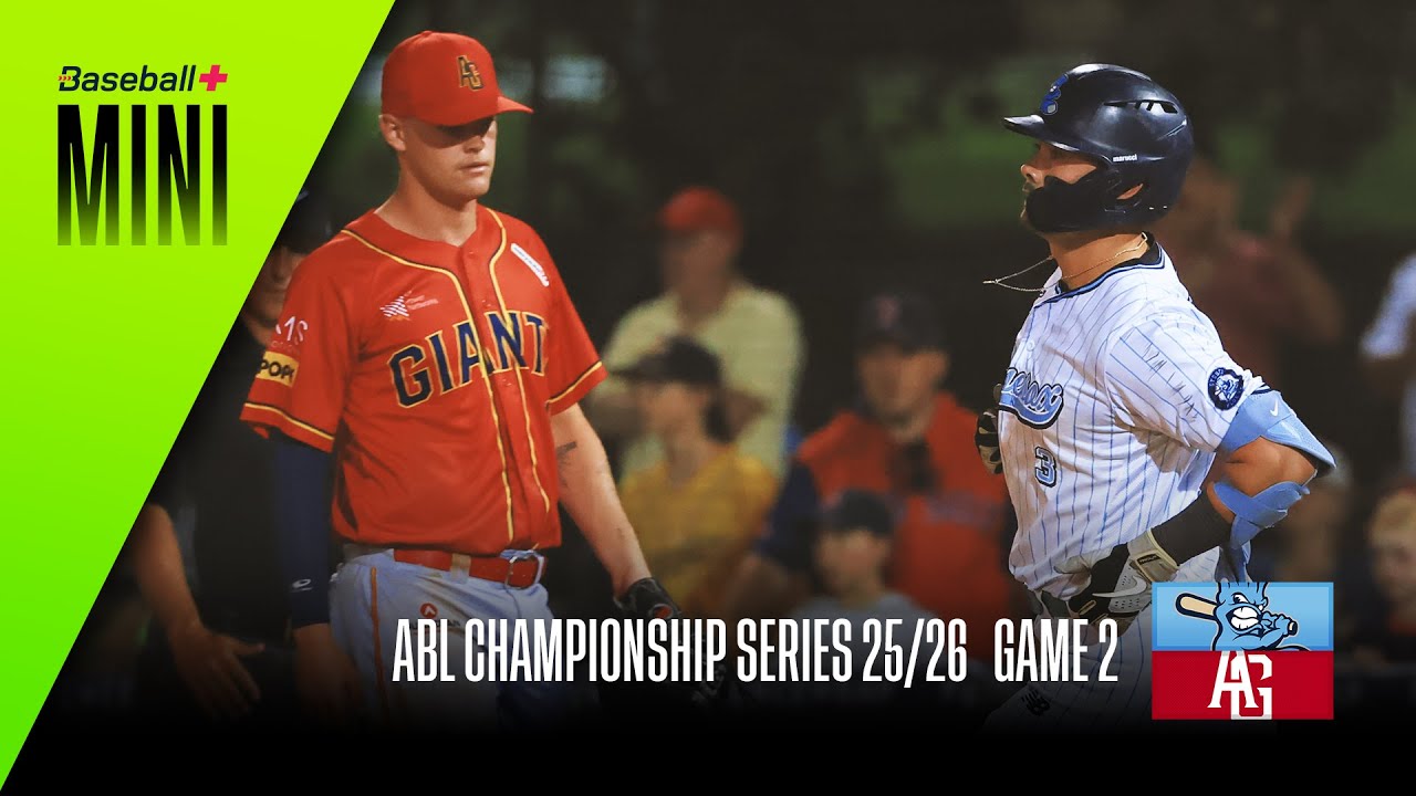 Baseball+ Mini: ABL Championship Series Game 2 - Sydney Blue Sox vs Adelaide Giants