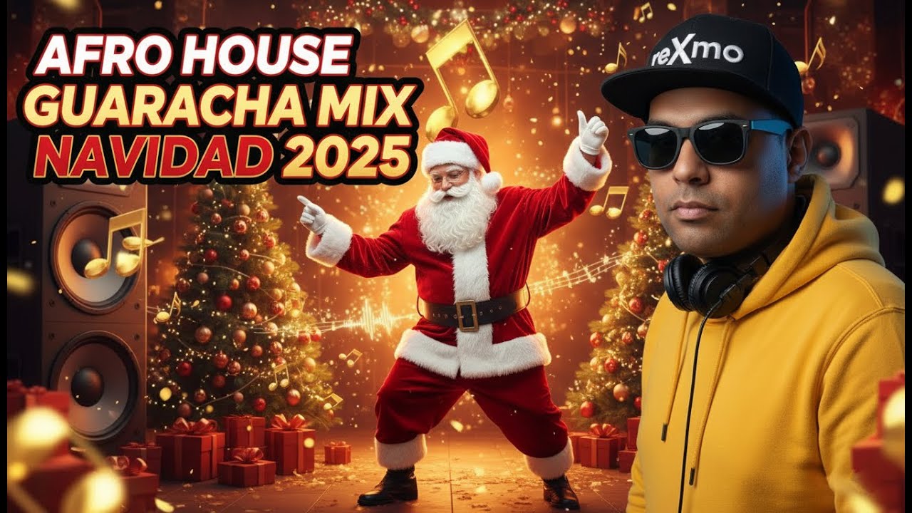 Afro House Guaracha navide&ntilde;a 2025 | Puro Fuego Aleteo Latino | REXMO