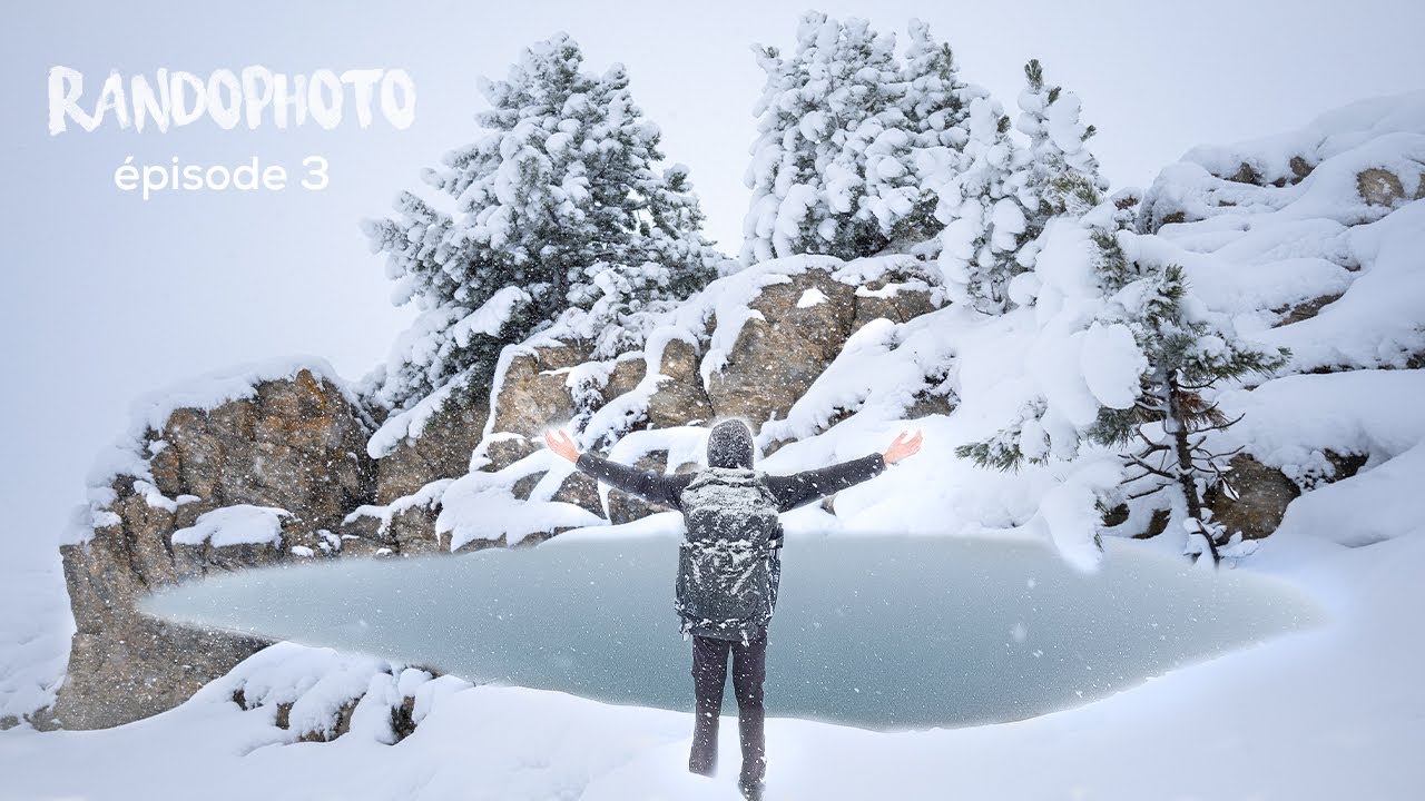 Le Lac Sainte-Anne sous la neige ! 😍 🏔  RANDOPHOTO #3
