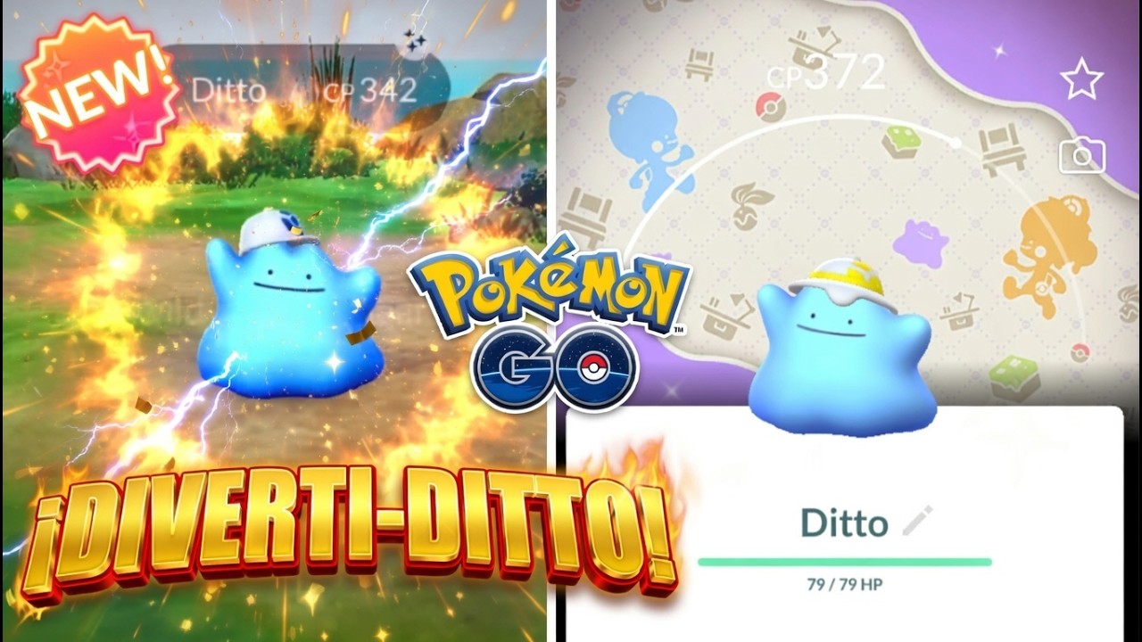 🔥 ¡NUEVOS DITTO DISFRAZADOS! Cómo encontrarlos + TODO del nuevo evento en Pokémon GO