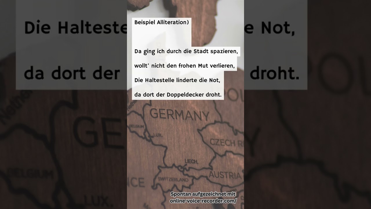 Lyrik Vortrag, Anlauf Nummer sieben - Die 