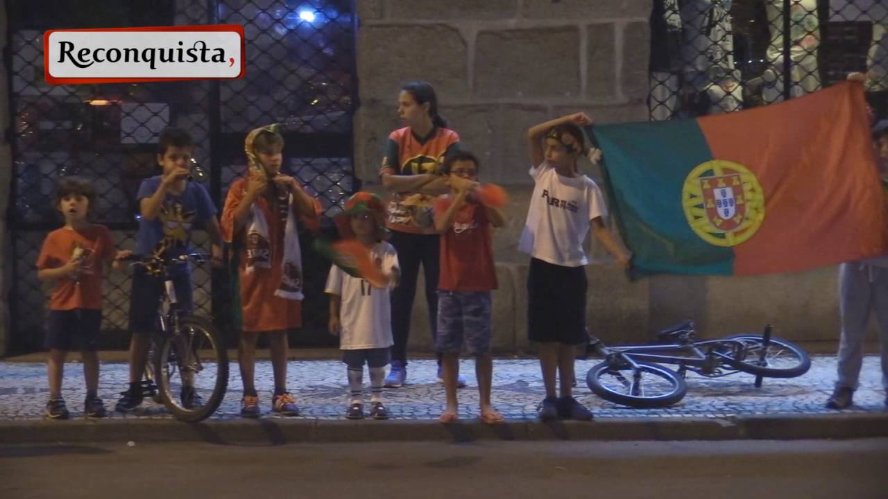 Euro 2016: Portugal na final. A festa em Castelo Branco