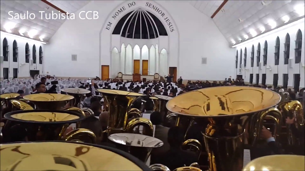 Ensaio TUBAS Cabreuva 06/2017 Hino 106 Em nome do nosso Redentor
