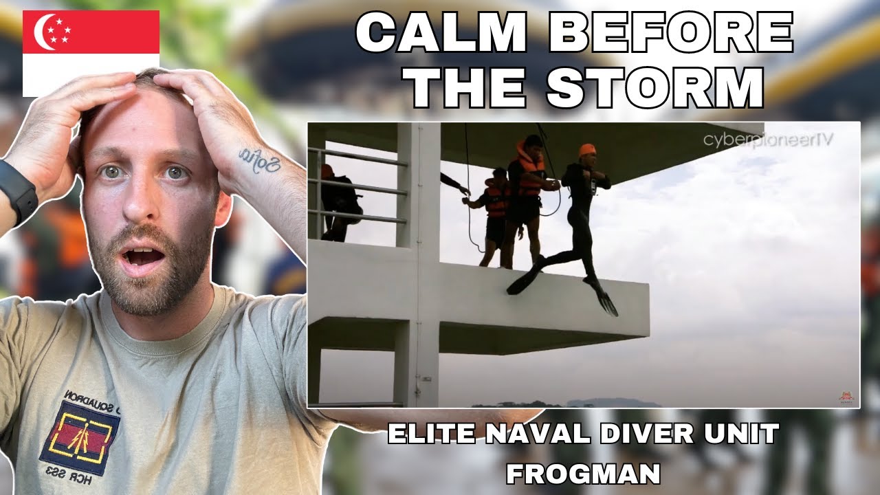 ELITE Singapore Frogmen Naval Divers Unit Ep 8 British Soldier Reacts