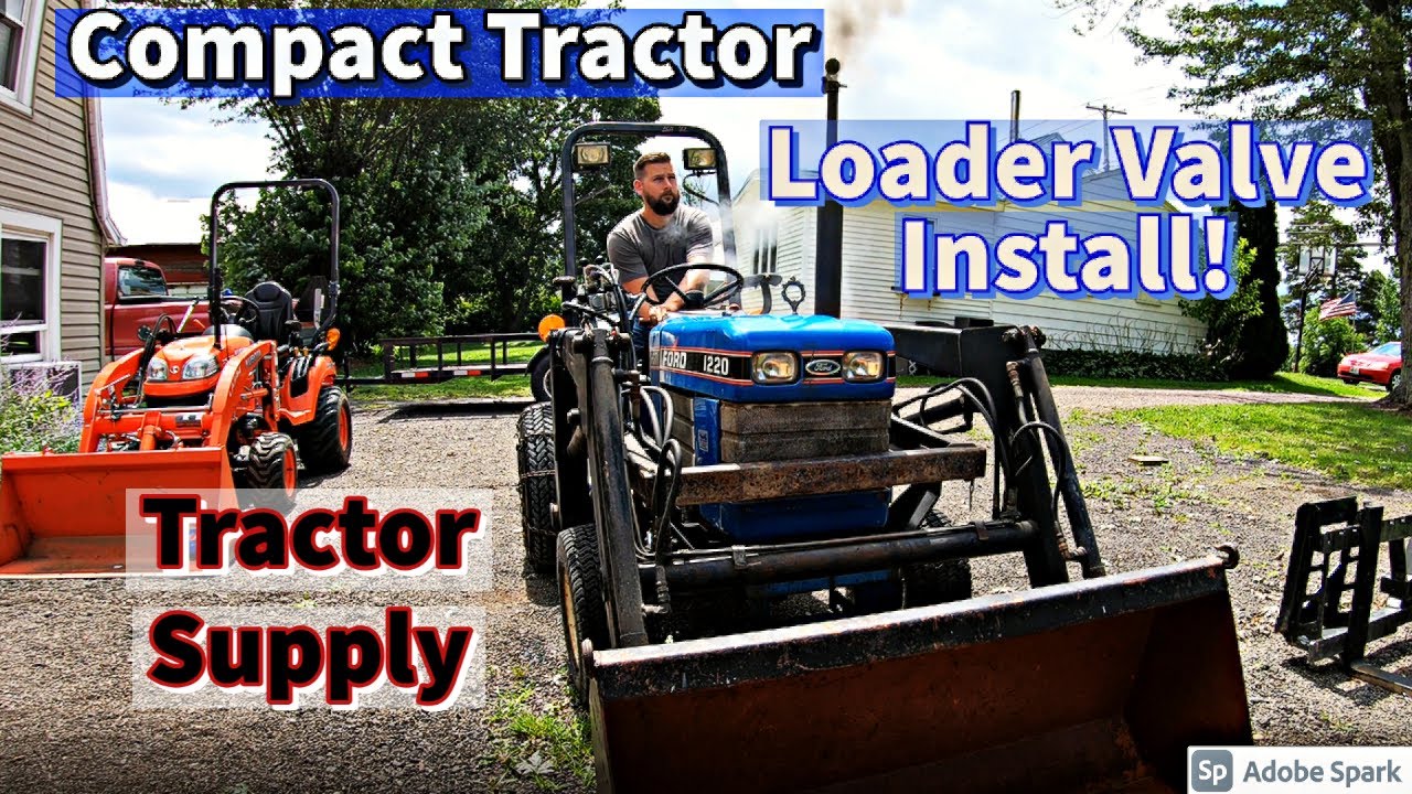 Cheap Loader Valve! Compact Tractor Loader Valve Install -How-To/DIY