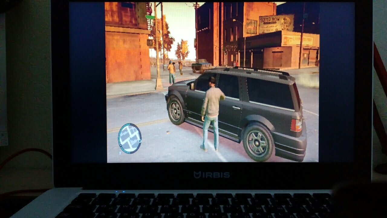 Запускаем GTA-IV на INTEL atom z3735f.(На том самом нетбуке irbis)
