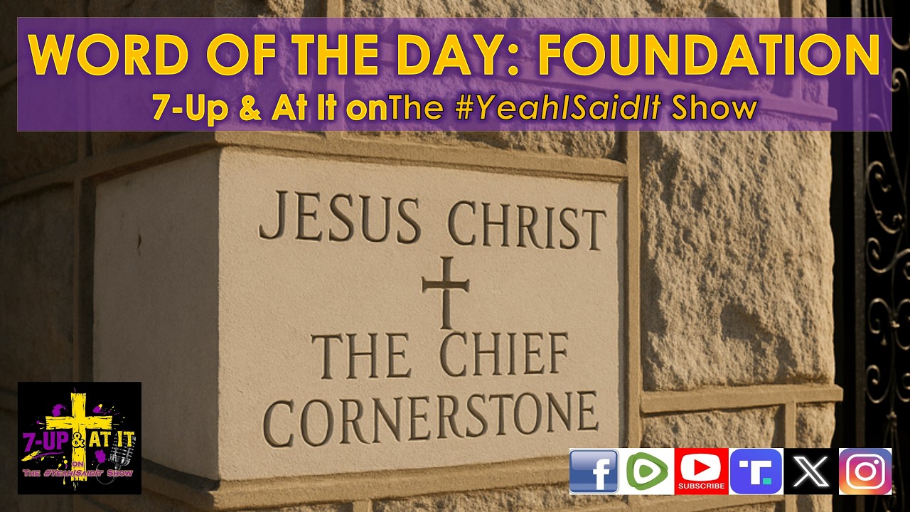 WORD OF THE DAY: 2 TIMOTHY 2:19 - FOUNDATION