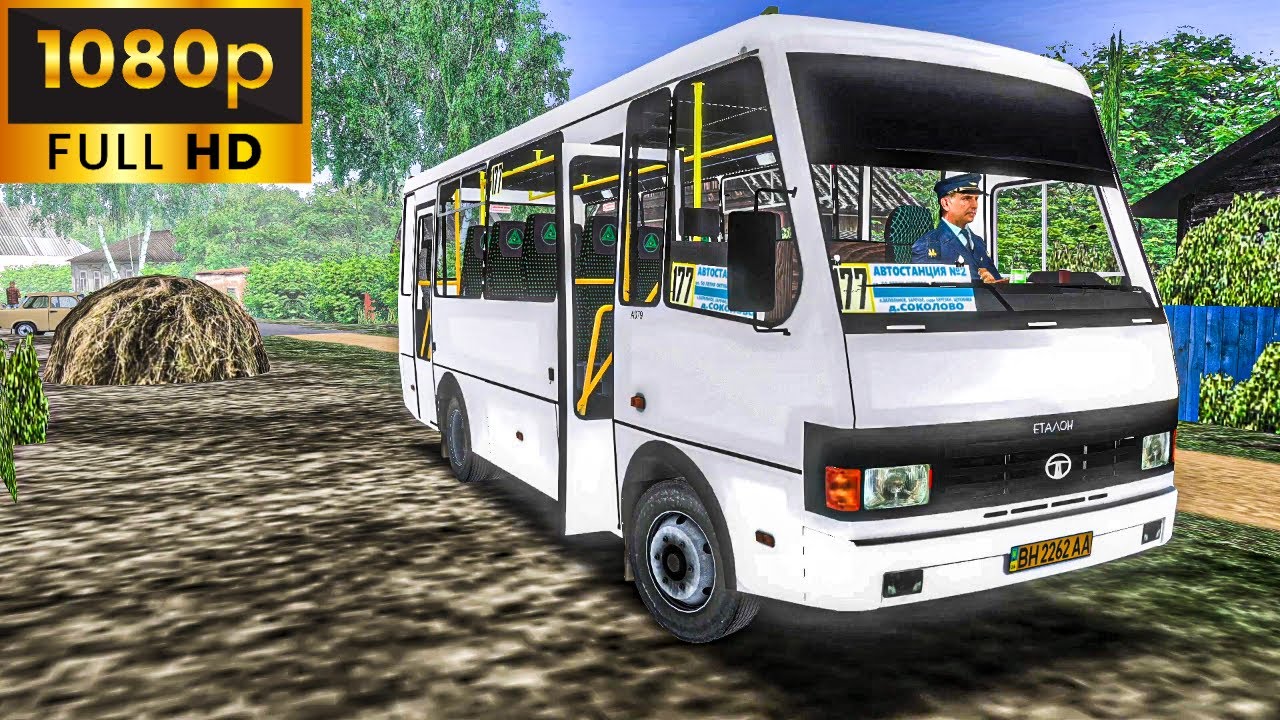 BAZ A079.14 ETALON DRIVING | OMSI 2 GAMEPLAY [Steering Wheel]