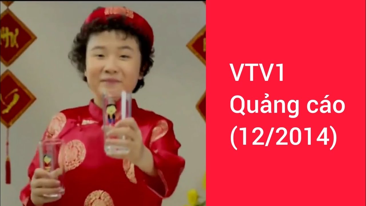 Quảng cáo trên kênh VTV1 tháng 12 năm 2014