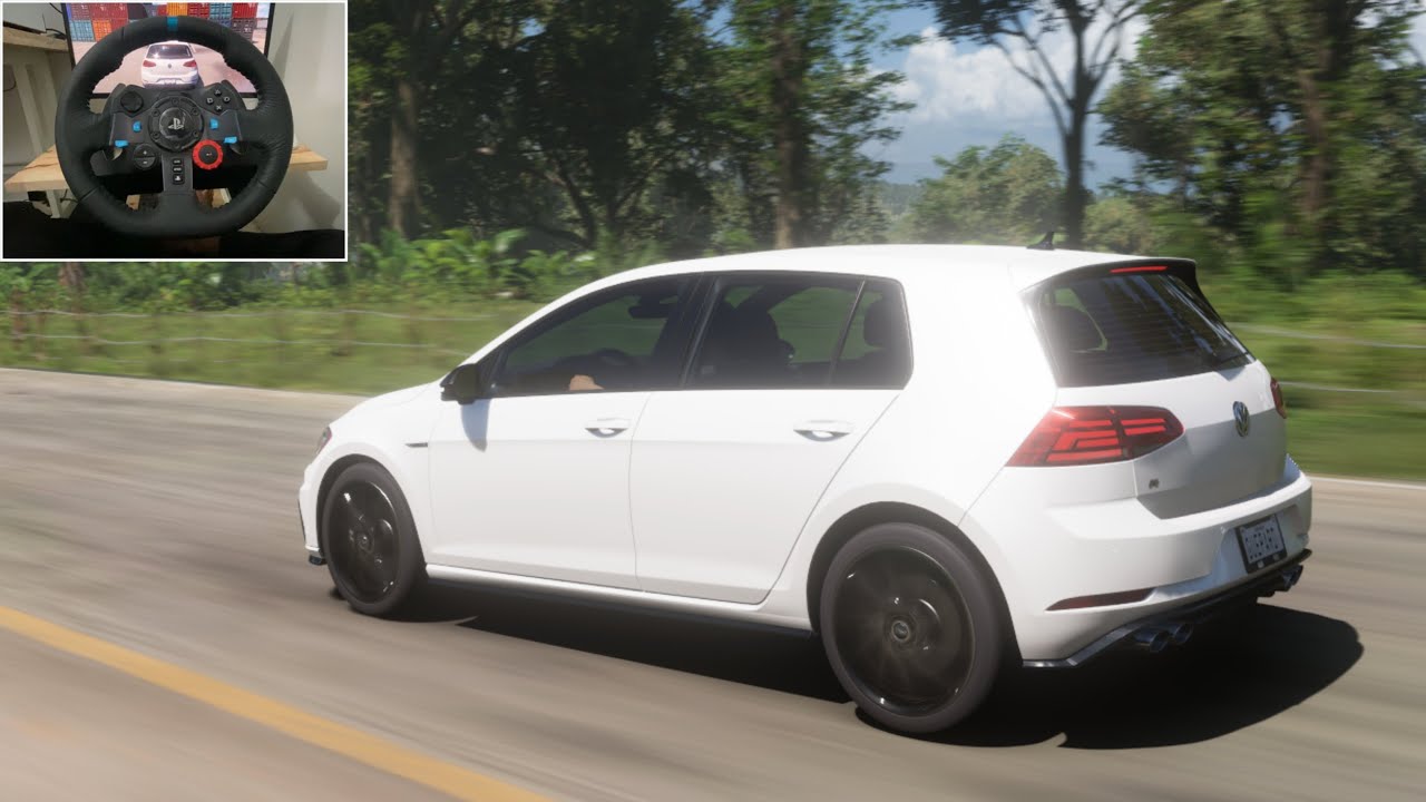 2021 Volkswagen Golf R - Forza Horizon 5 | Logitech G29 Gameplay