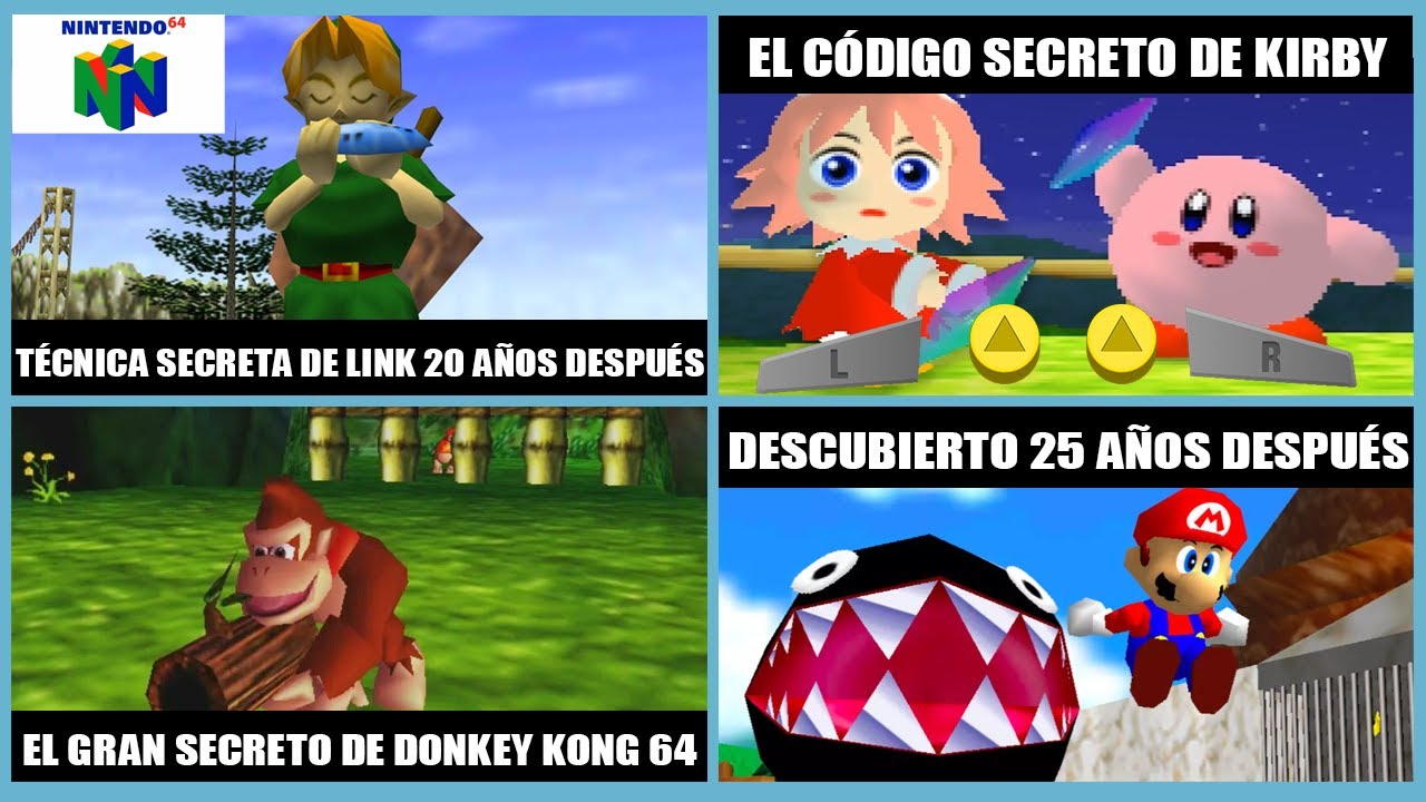 8 SECRETOS de JUEGOS del NINTENDO 64 que TOMARON AÑOS en SER DESCUBIERTOS | @Jazztick  N Deluxe