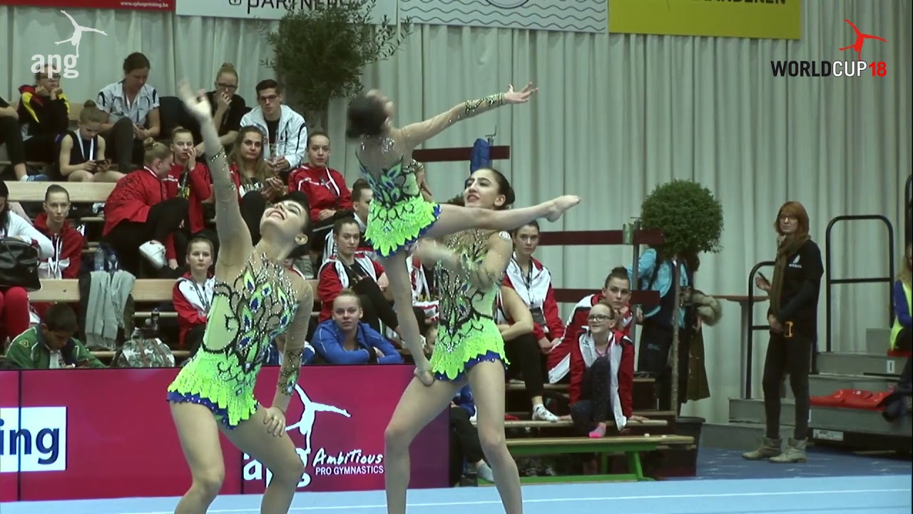 FIAC 2018 JUN DYN AZERBAIJAN FEDERATION Emilia NAZARLI Raziya SEYIDLI Laman MAMMADOVA